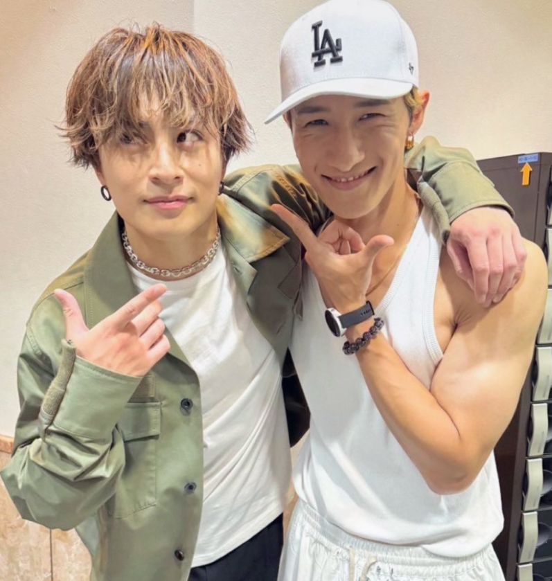 岩本照と白濱亜嵐