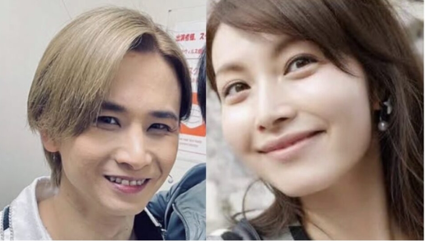 堂本光一と佐藤めぐみ