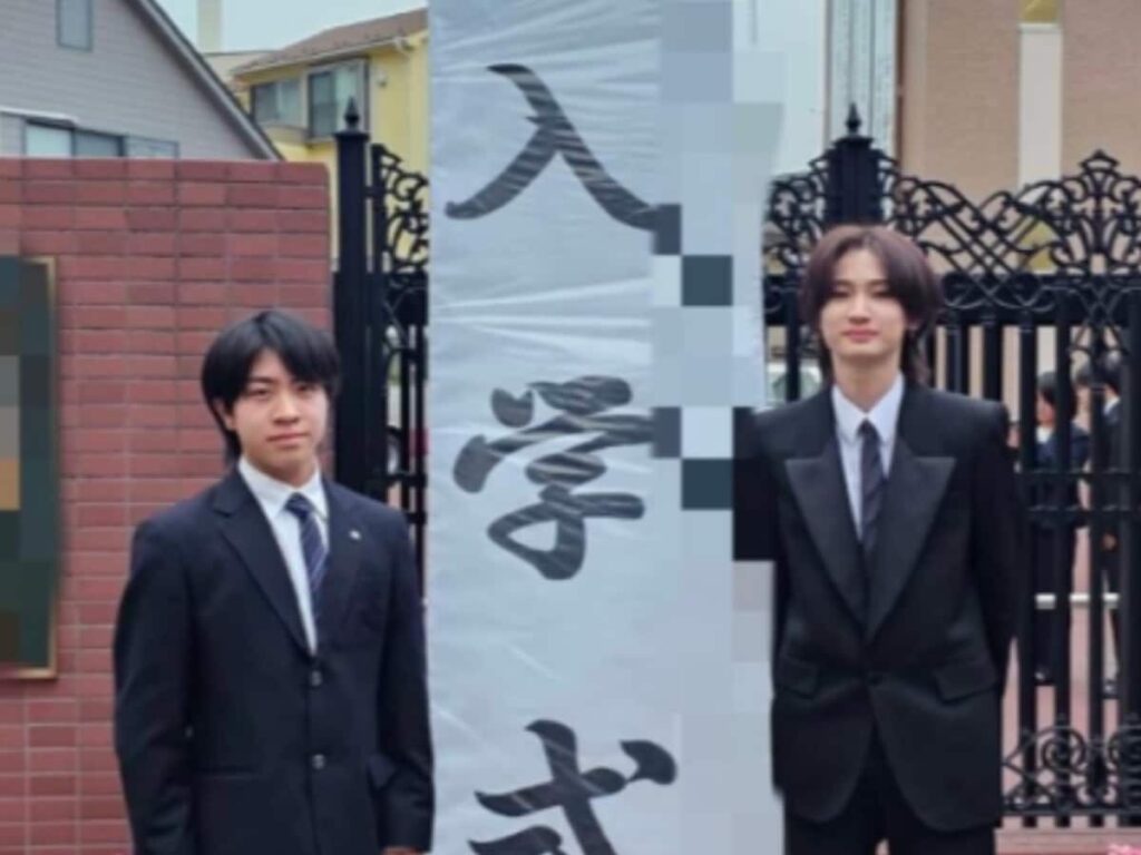 市村優汰の入学式