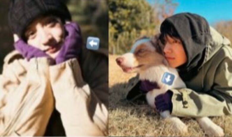 宮世琉弥とKokiのお揃いの手袋