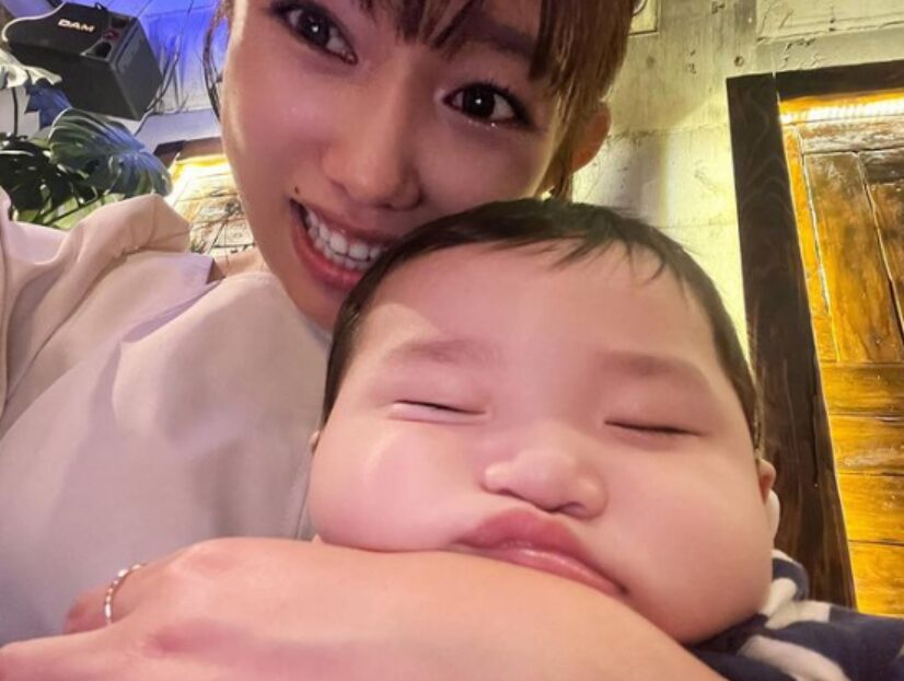 堀江聖夏と子供